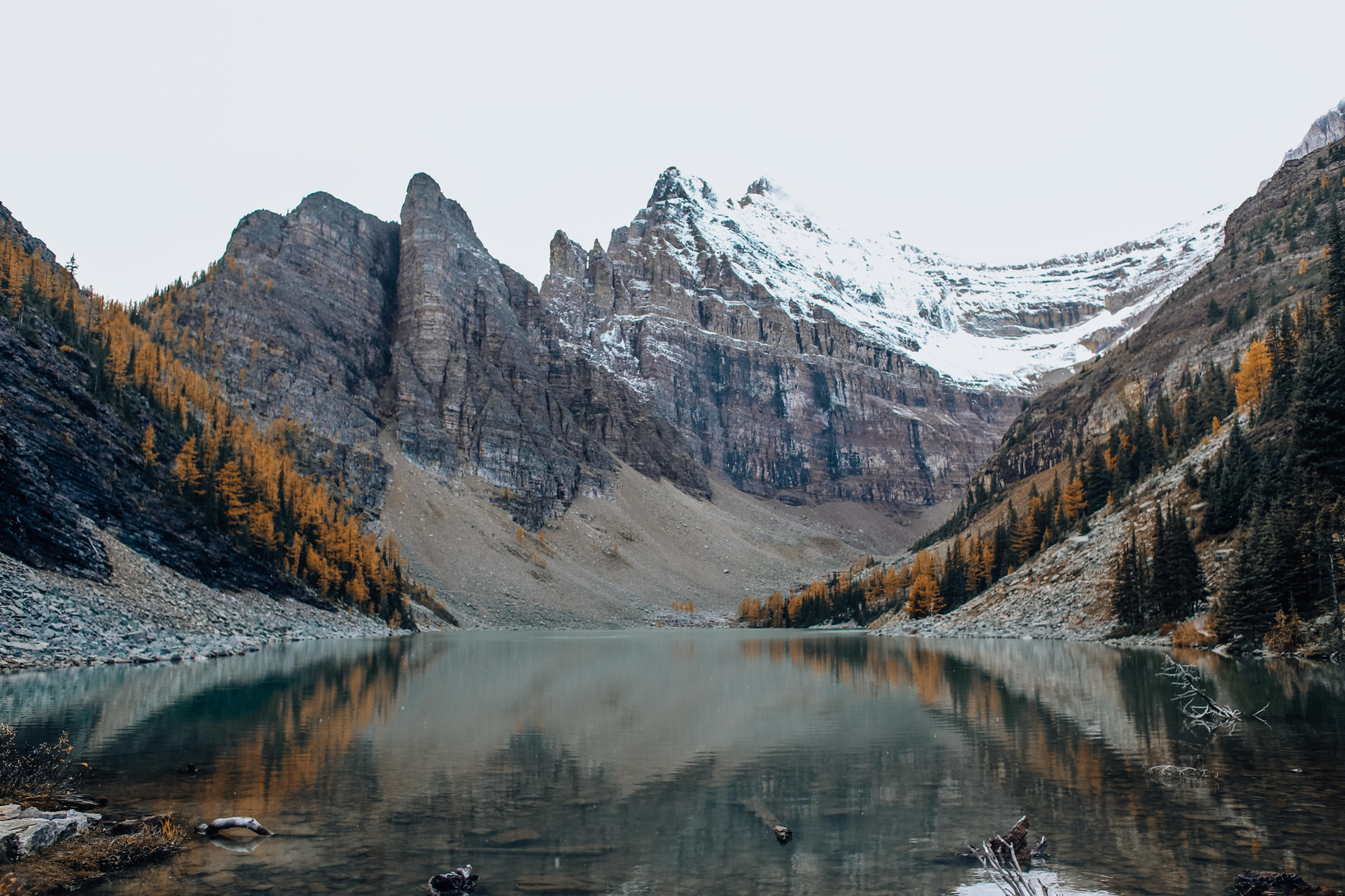 Lake Between Mountains 